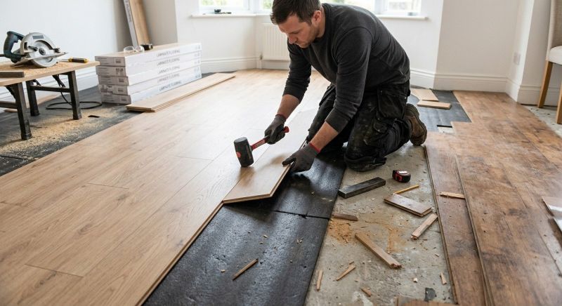 Laminate Floor Installation in Clinton, NJ