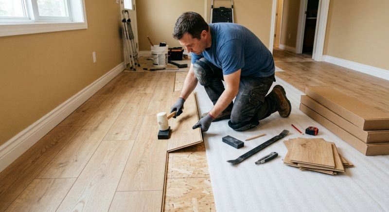 Laminate Floor Installation in Upper Black Eddy, PA