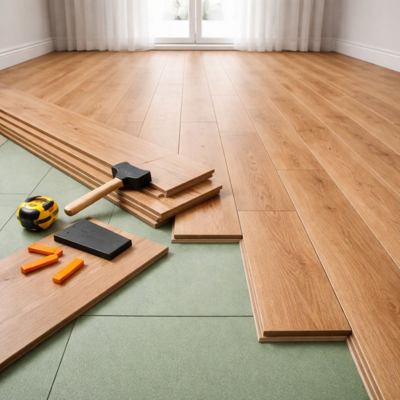 Laminate Floor Remodeling in Warren County, NJ