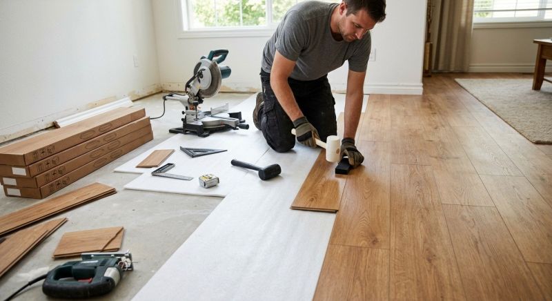 Laminate Floor Replacement in Coopersburg, PA