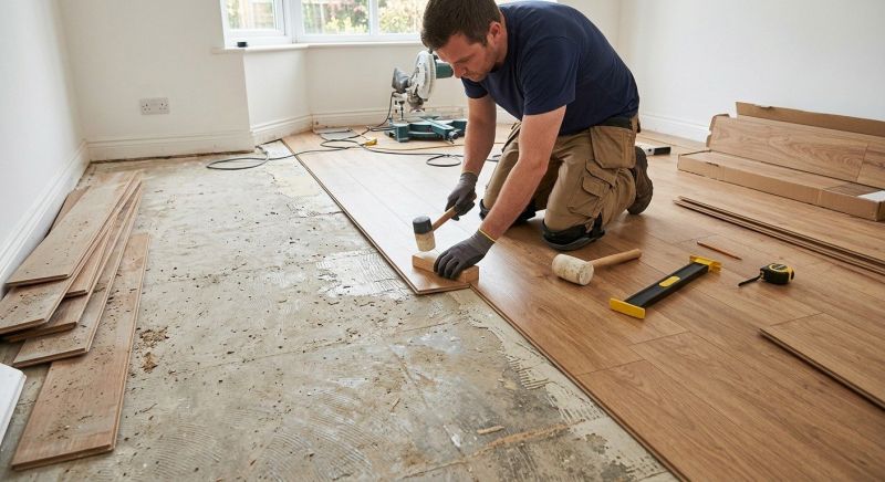 Laminate Floor Replacement in Easton, PA