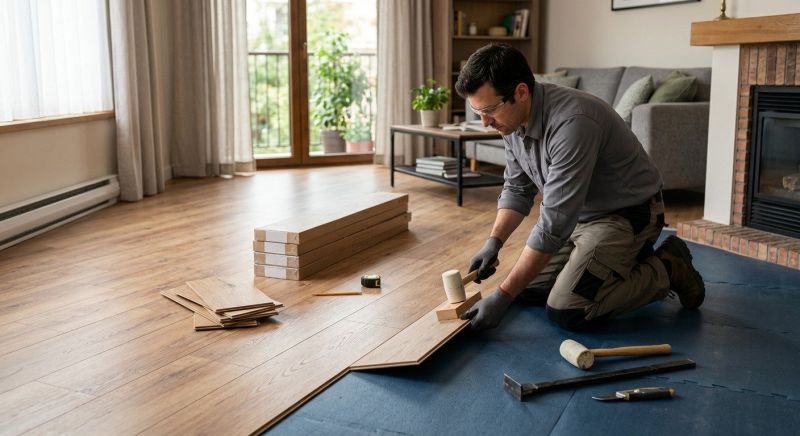 Laminate Floor Replacement in Pittstown, NJ