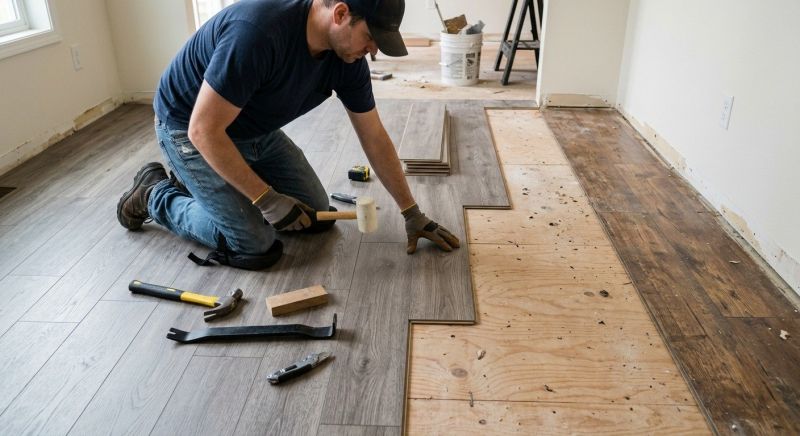 Laminate Floor Replacement in Riegelsville, PA