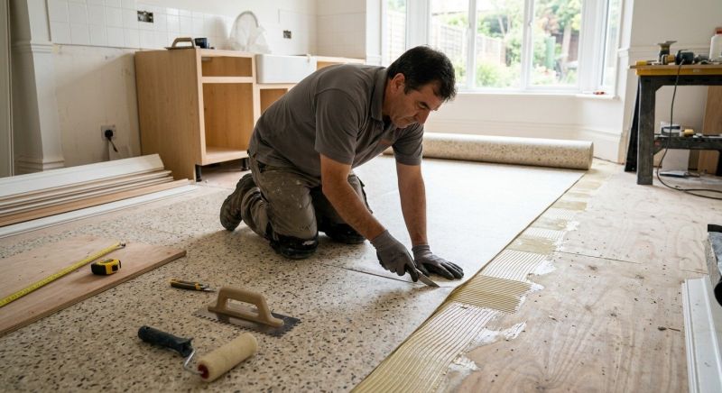 Linoleum Floor Installation in Budd Lake, NJ