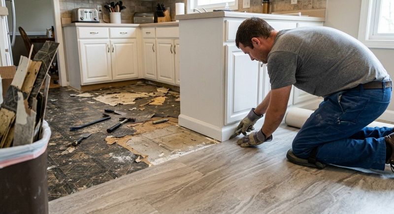 Linoleum Floor Installation in Hampton, NJ