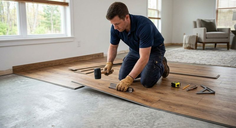 Luxury Vinyl Tile Installation in Hackettstown, NJ