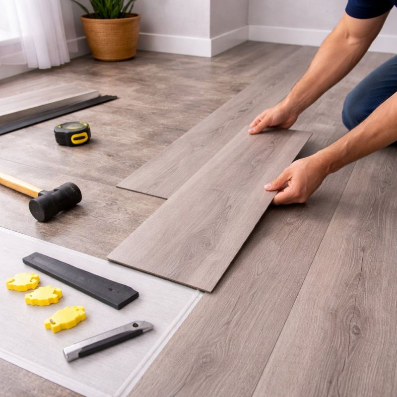 Luxury Vinyl Tile Installation in Hunterdon County, NJ