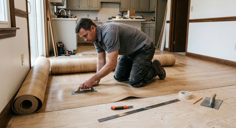 Sheet Flooring Installation in Chester, NJ