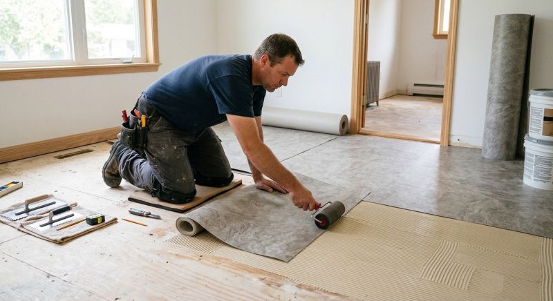 Sheet Flooring Installation in Warren County, NJ