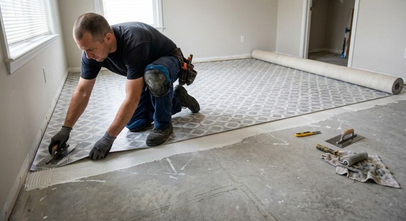 Sheet Flooring Installation in Monroe County, PA