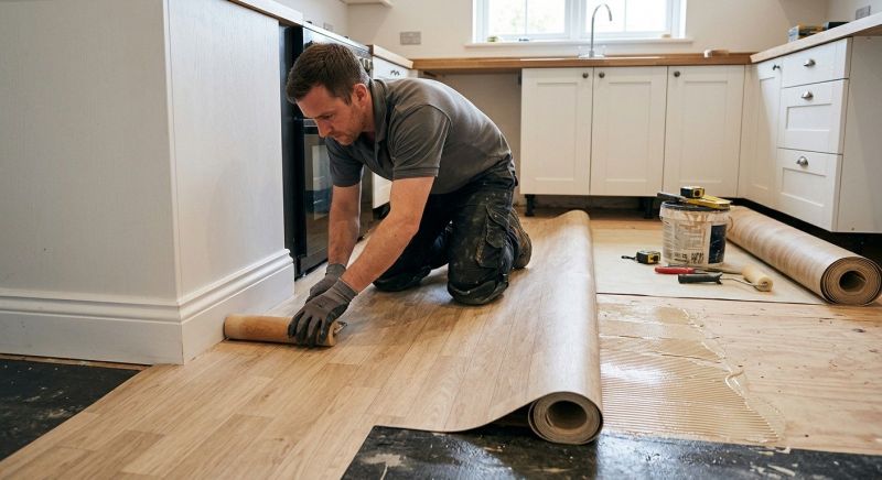 Sheet Linoleum Installation in Hampton, NJ