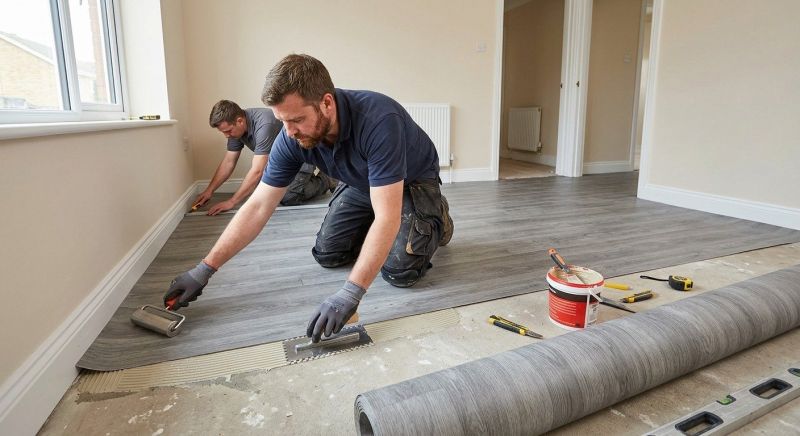 Sheet Linoleum Installation in Warren County, NJ
