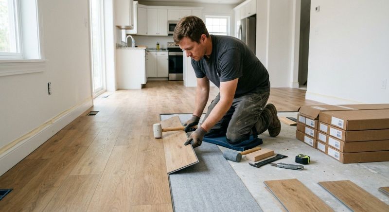 Vinyl Plank Floor Installation in Warren County, NJ