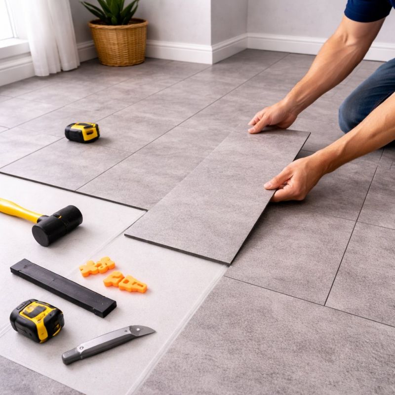 Vinyl Tile Replacement in Warren County, NJ