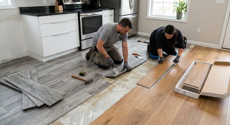 Vinyl Tile Replacement in Warren County, NJ